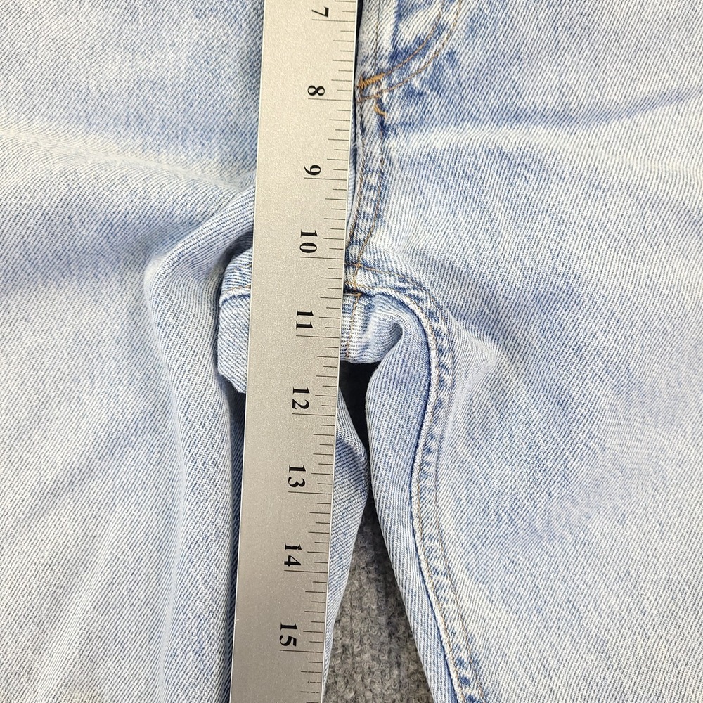 Agolde Riley High Rise Straight Crop Jeans Womens 24x25.5‎ Straight Cotton USA - Picture 8 of 11
